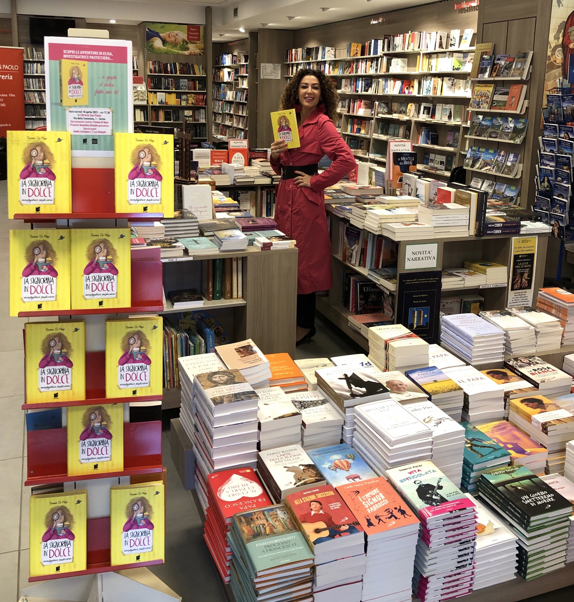 LA SIGNORINA A TORINO IN UN MARE DI LIBRI E DI 